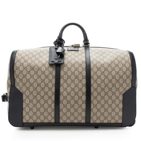 gucci rolling duffle bag|Gucci duffle bag outlet.